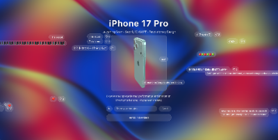 Apple 3D Live Comment Site