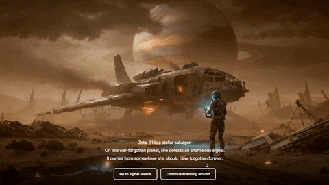 Sci-fi Interactive Video