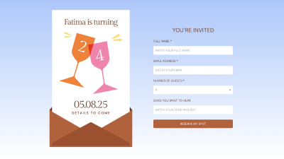 Birthday Party Invitation